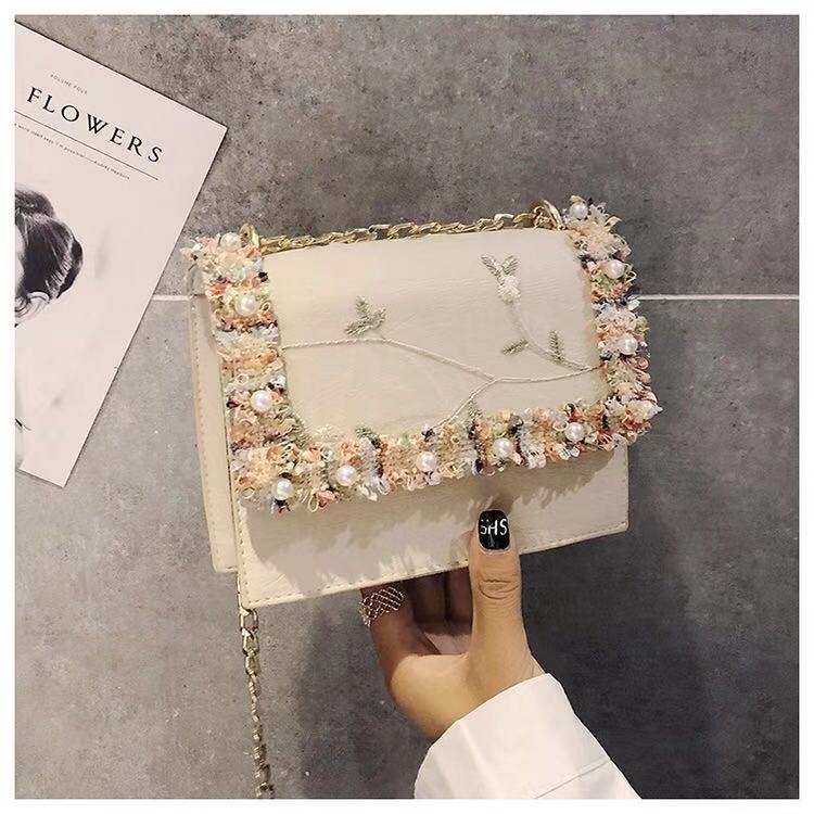 Women New Arrival Summer Fashion Trendy Cross-body Handbags Chain Shoulder Bags Small Square Bags