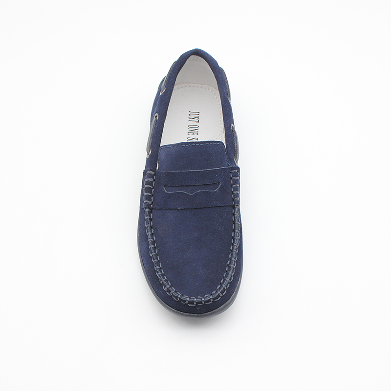Childrens Loafers Casual Shoes Boys Flats Shoes High Quality Leather Kids Loafers Big Boy Shoes