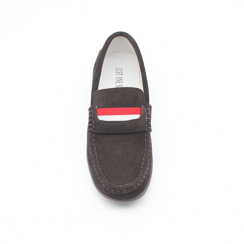 Boy Loafers Kids Flats Geniune Leather Casual Shoes Children Casual Slip On Shoes Kids Moccasins