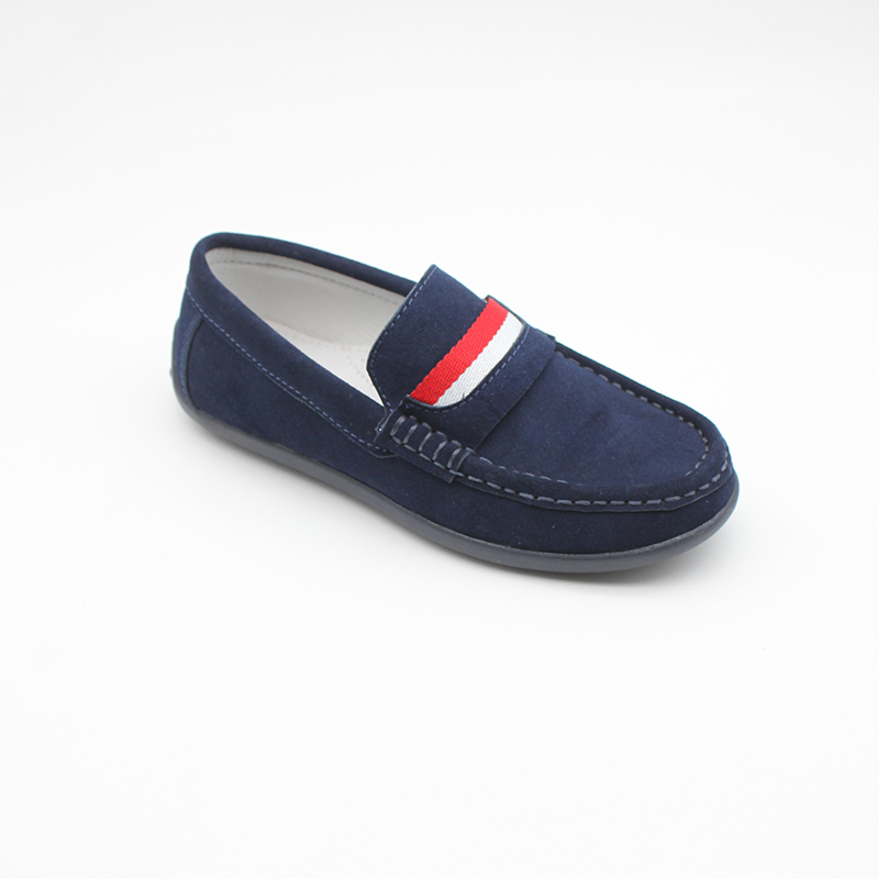 Boy Loafers Kids Flats Geniune Leather Casual Shoes Children Casual Slip On Shoes Kids Moccasins