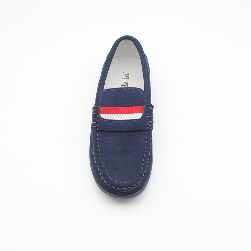 Boy Loafers Kids Flats Geniune Leather Casual Shoes Children Casual Slip On Shoes Kids Moccasins