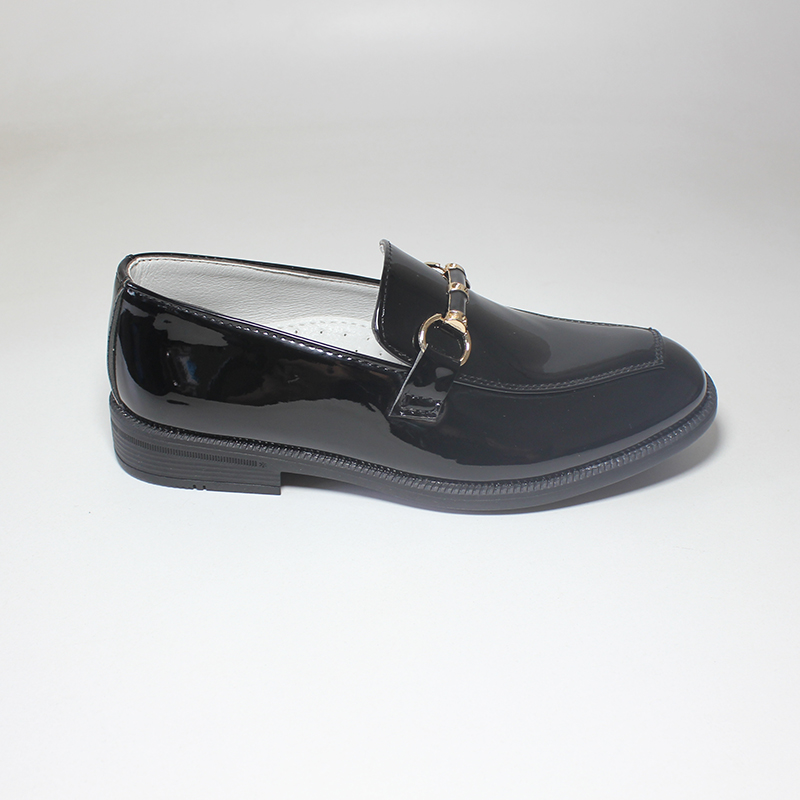 Boys Classic Italian Shoes Kids Formal Evening Dress Loafers Luxury Elegant Children Shoes Slip On