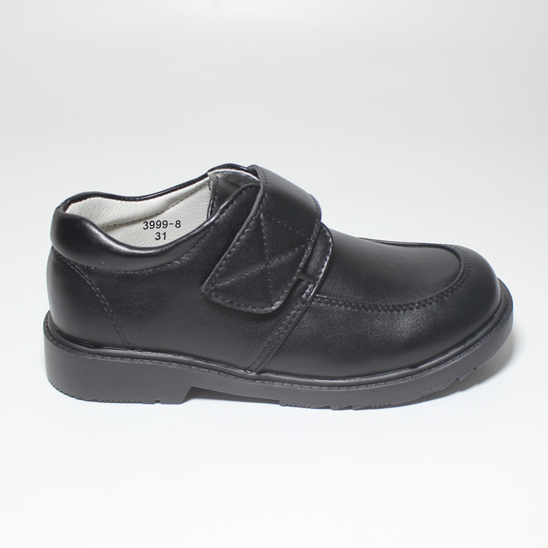Lightweight & Comfortable Kids Back to School Shoes Boy Casual Formal Wedding Party Dress Padded Collar Touch Fastening Shoes