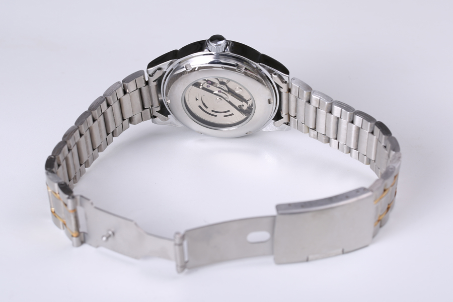 Men Automatic Mechanical Watch Full Steel Mens Watches Sports Military Wrist Watches Waterproof