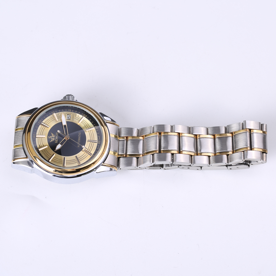 Men Automatic Mechanical Watch Full Steel Mens Watches Sports Military Wrist Watches Waterproof