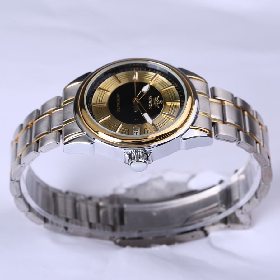 Men Automatic Mechanical Watch Full Steel Mens Watches Sports Military Wrist Watches Waterproof
