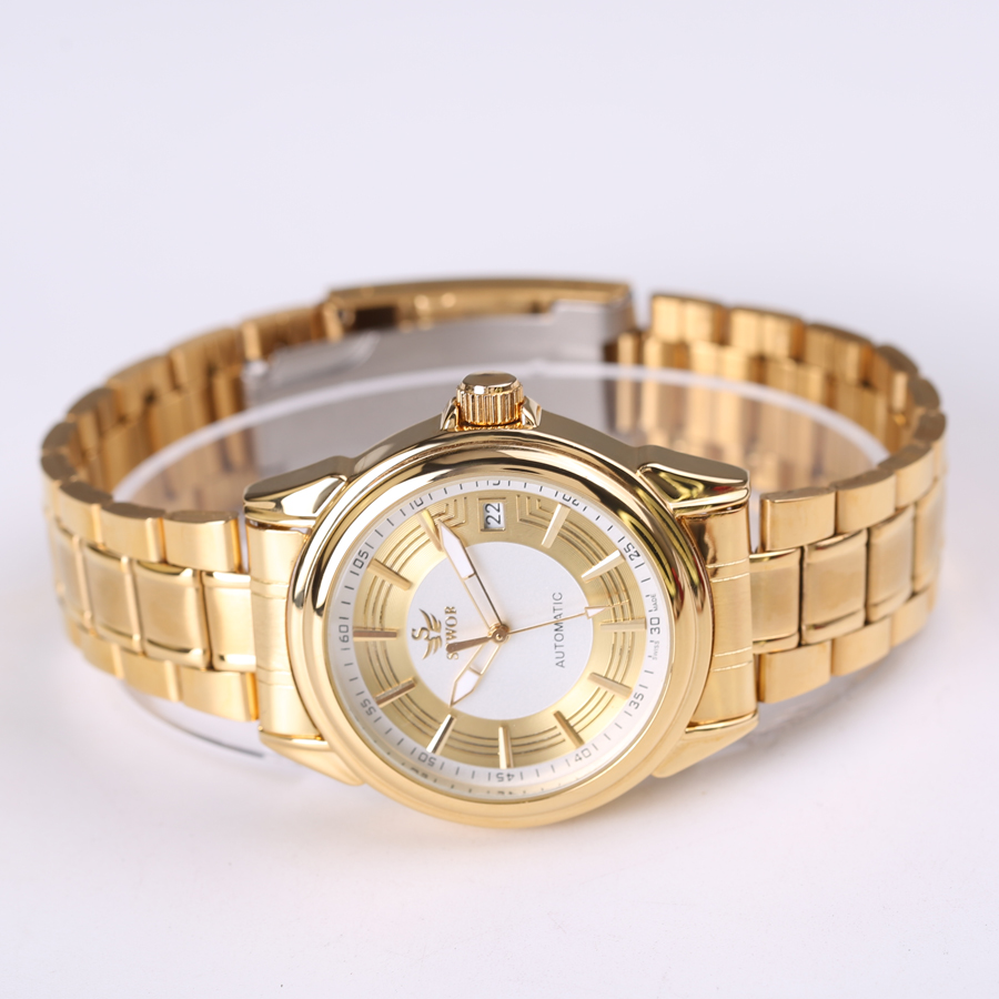 Men Automatic Mechanical Watch Full Steel Mens Watches Sports Military Wrist Watches Waterproof