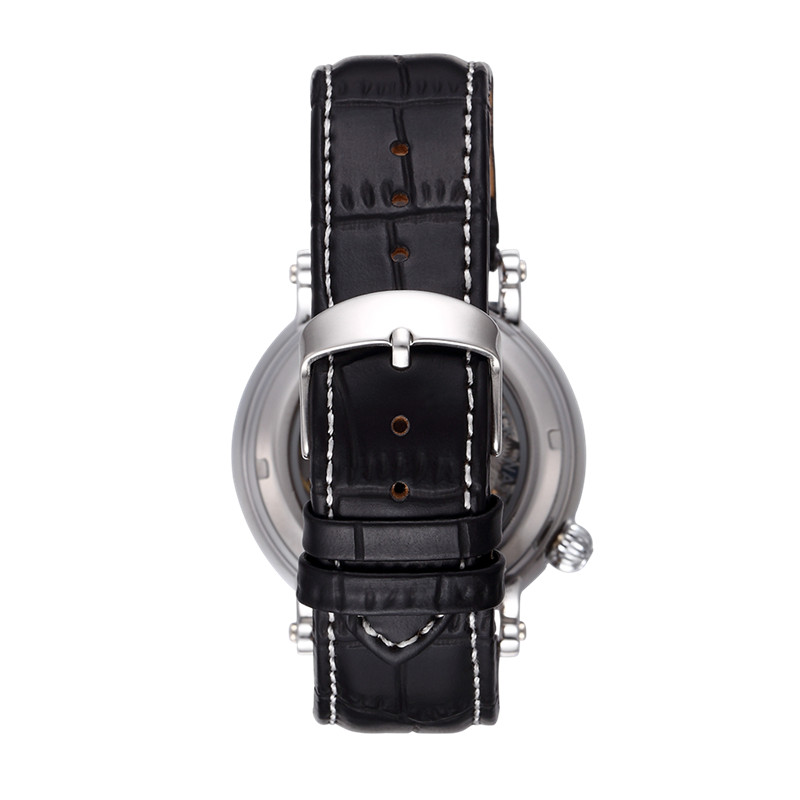 Mechanical Mens SHENHUA Watches Steampunk Transparent Skeleton Automatic Mechanical Watches