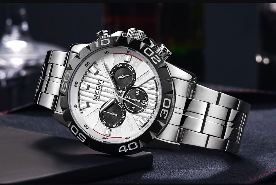 Watch Men Chronograph Quartz Business Mens Watches Top Brand Luxury Waterproof Wrist Watch