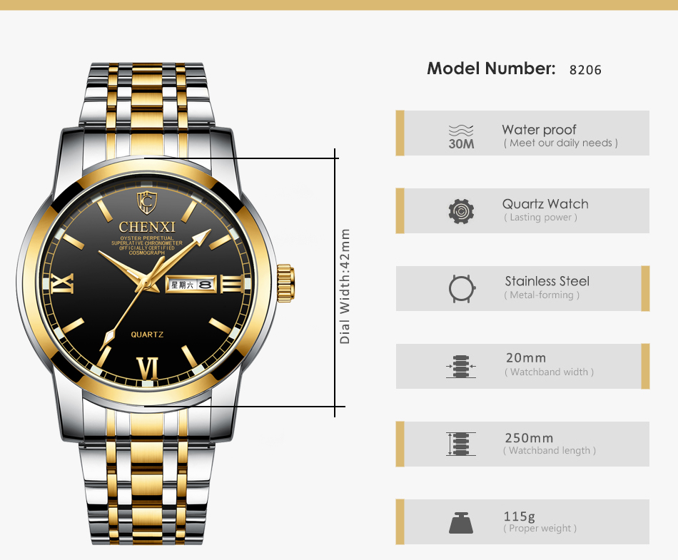 Quartz Watch Clock For Man Luxury Unique Style New Wristwatches Military Wrist Watch