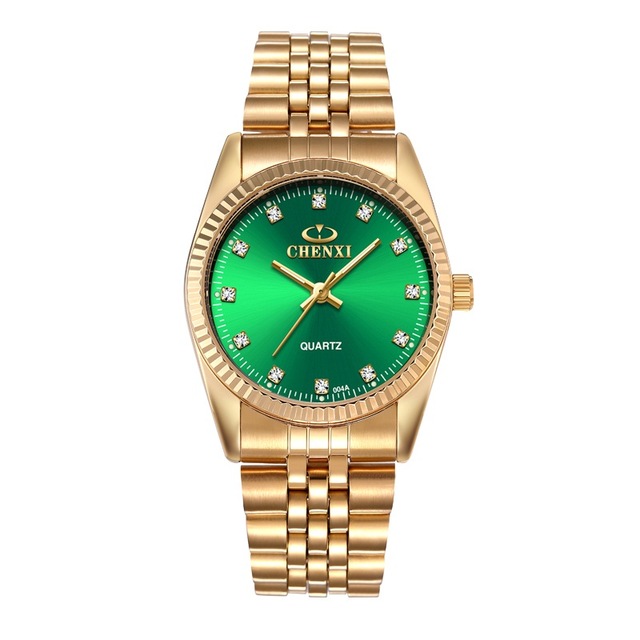 Men Gold Watch Male Stainless Steel Quartz Golden men&apos;s Wristwatches Quartz-Watches Gift Clock