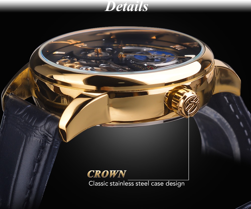 Men's automatic mechanical watch moon phase independent second hand tourbillon mechanical watch