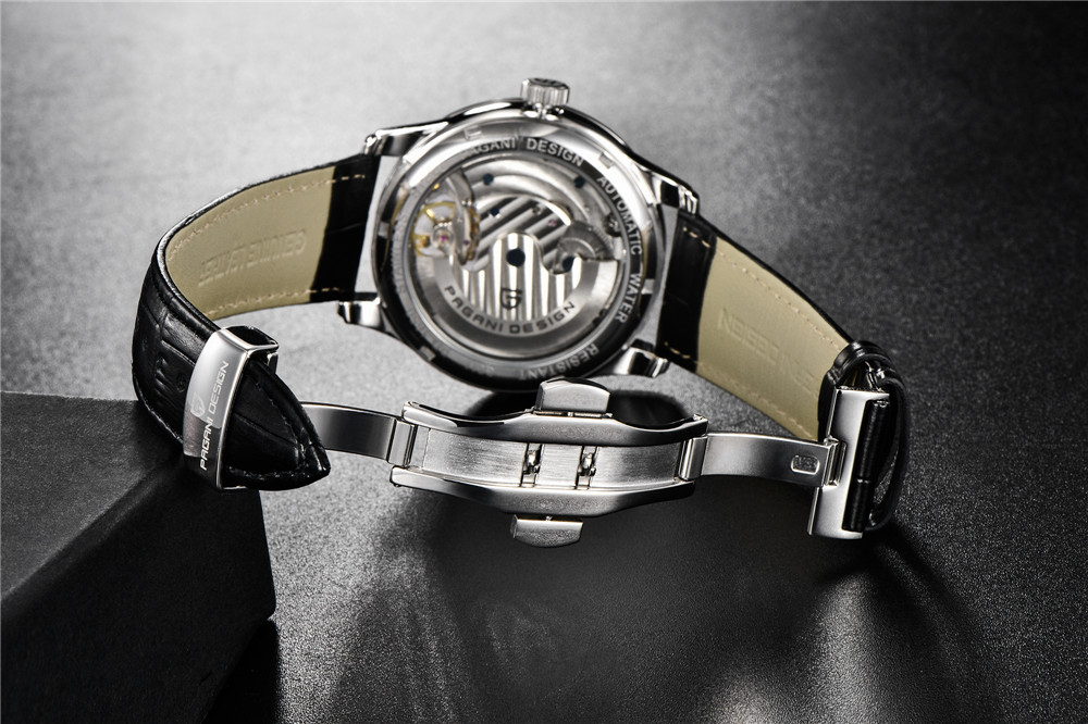 Mens Watches 2020 Luxury Mechanical Tourbillon Hand Wind Watch Men Sapphire Waterproof Watch