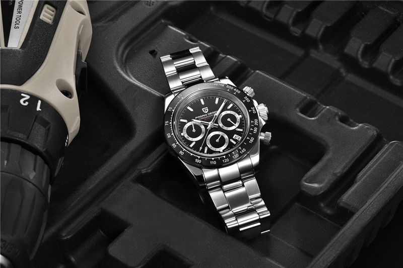 Chronograph Sports Watches Mens Luxury Brand Quartz 100M Waterproof Watch Relogio Masculino