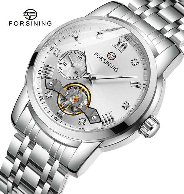 Man's Watch Luxury Brand New Arrival Mens Automatic Self-wind Wrist Watch Tourbillon Stainless Steel Strap Mechanical for Men Nice Gift Skeleton dial design Mechanical Hand Wind mechanical movement