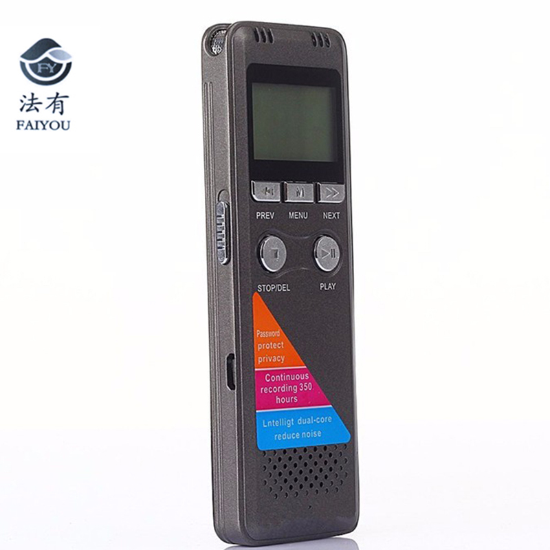Mini USB Digital Voice Recorder Sound Micro Audio Device 8GB Portable Mp3 Player Dictaphone Meeting