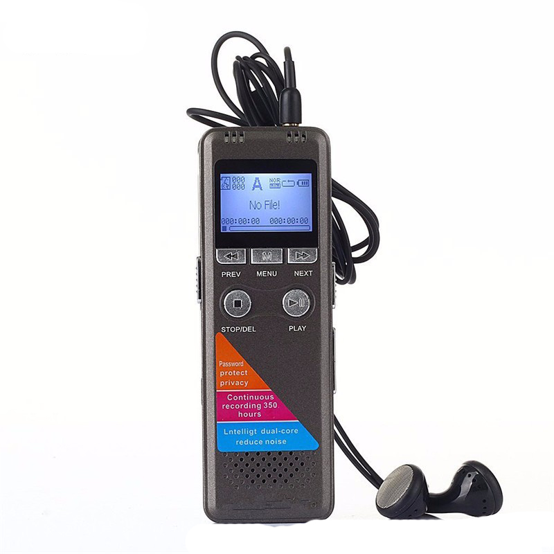 Mini USB Digital Voice Recorder Sound Micro Audio Device 8GB Portable Mp3 Player Dictaphone Meeting