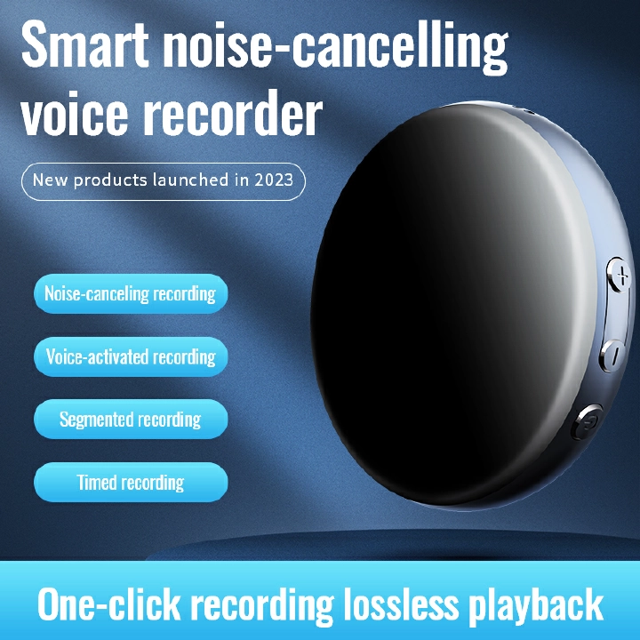 M29 Mini Intelligent Voice Control Recorder Sound Device 100 Hours Working Time Portable Noise Reduction Magnetic Absorption Recorder