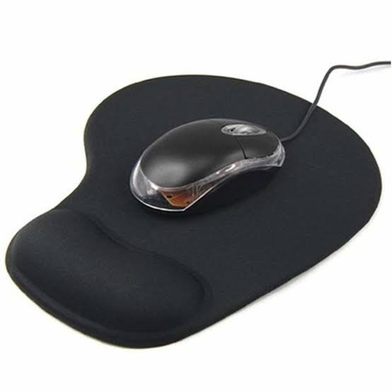 MOUSE PAD WITH WRIST SUPPORT