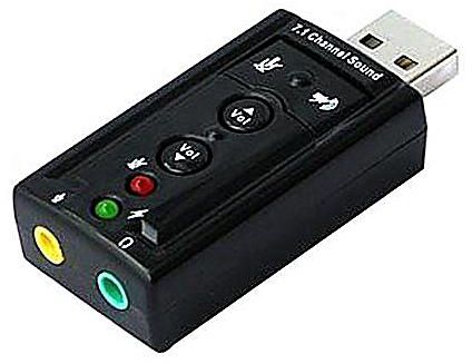 USB SOUND CARD 7.1