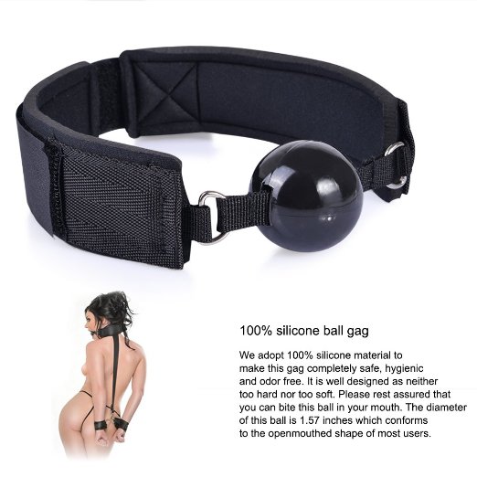 HW Unisex Sex Toy Self Bondage Nylon Handcuffs Restraint Set Adult BDSM Toy SM Game women sex toys