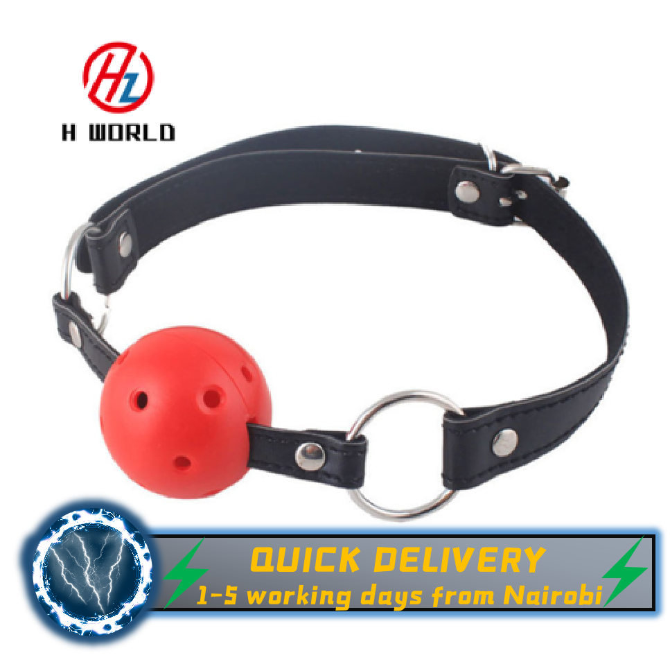 HW Open Breathable Soft Mouth Ball, Prefect for adult pillow games, role play sex toys