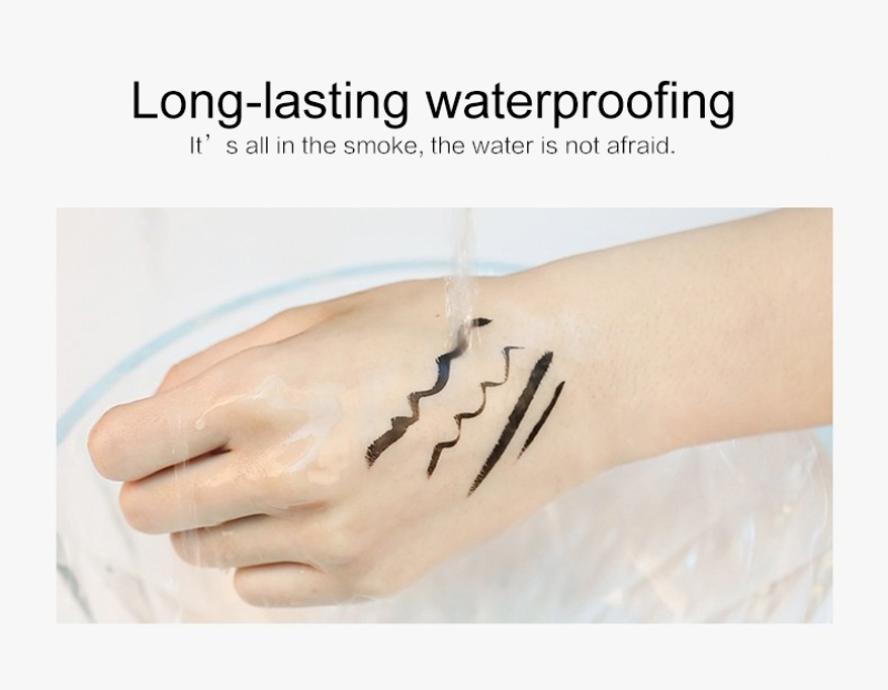 HW Liquid Waterproof Eyeliner Quickly Dry Eye Liner Makeup Smudge-Proof Long-last