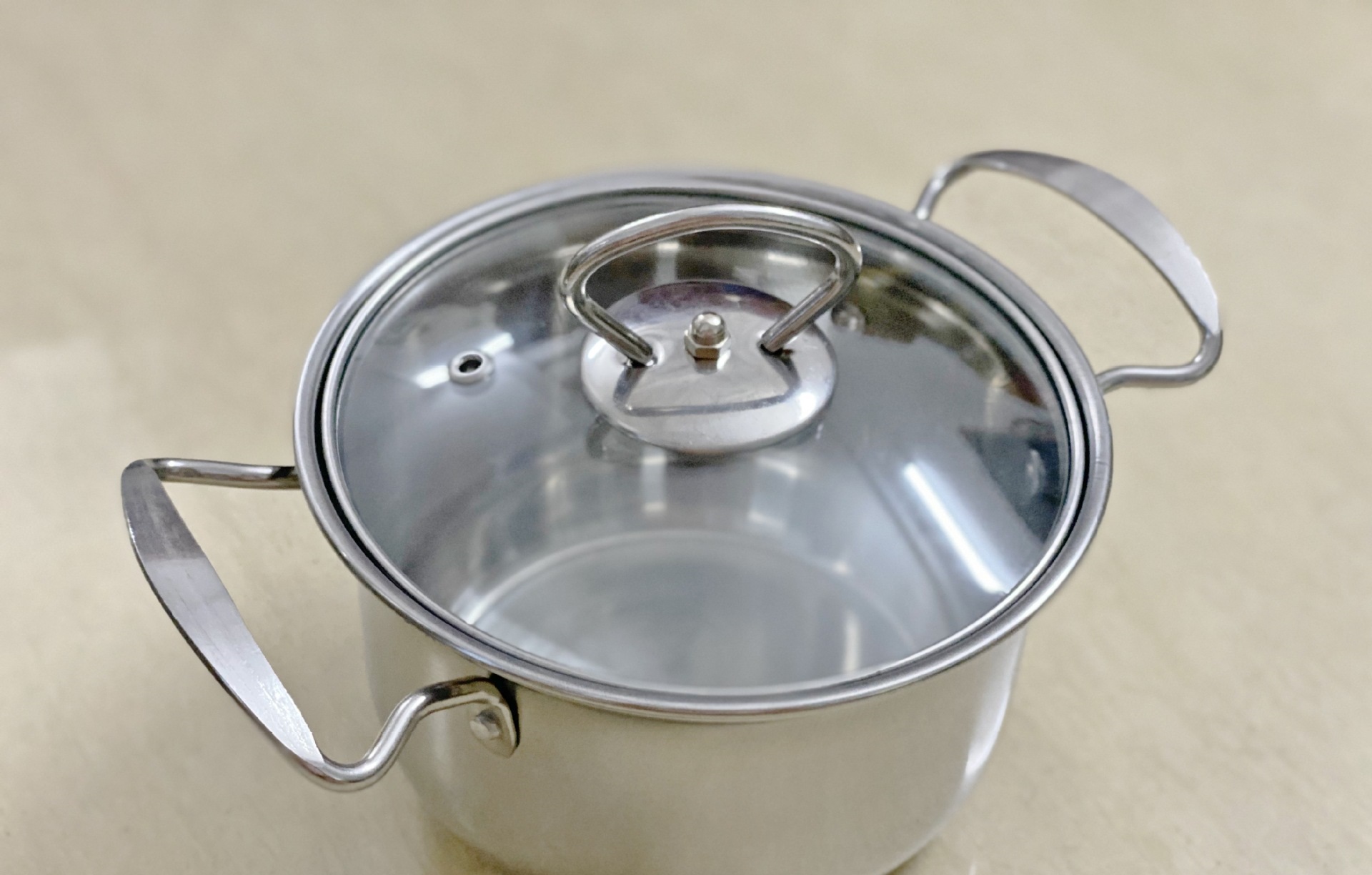 HW Stainless Steel 065MM Extra Thick 12 Pieces Set 16-18-20-22-24CM Pot Steamer Slice Sets Pots Lid Pan