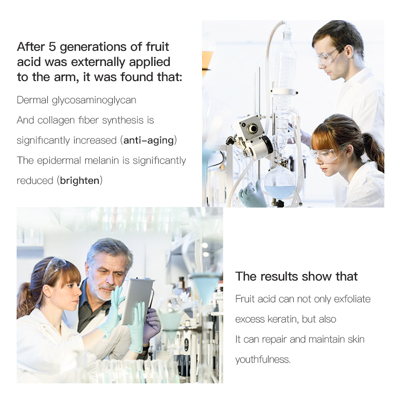 HW ANFANY Fruit acid facial cleanser weak acid Skin care suitable for most skins used for facial cleaning