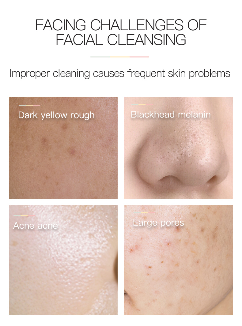 HW ANFANY Fruit acid facial cleanser weak acid Skin care suitable for most skins used for facial cleaning