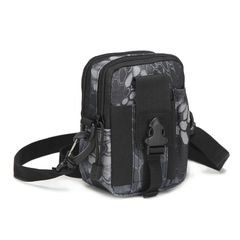 Men's Waist Bag Outdoor Running Sports Waist Bag Mobile Phone Bag Black one size