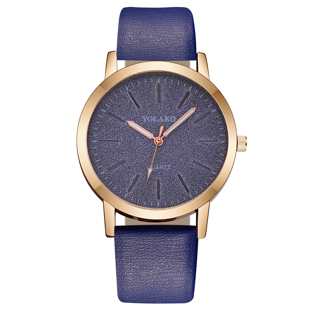 Women's Scrub Scotch Watch Ultra-thin Belt Sleek Small Fresh Quartz Decorative Watch Holiday Gift