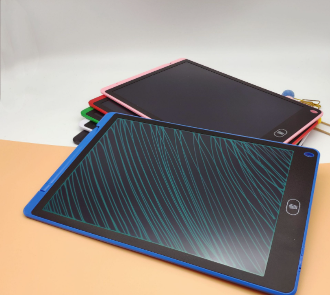 LCD Writing Tablet,12 Inch Graphic Electronic Writing Drawing Colorful Screen Doodle Board