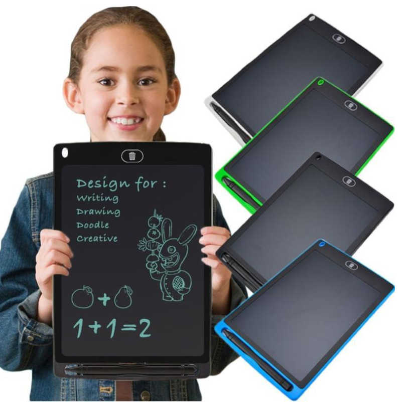 LCD Writing Tablet,12 Inch Graphic Electronic Writing Drawing Colorful Screen Doodle Board