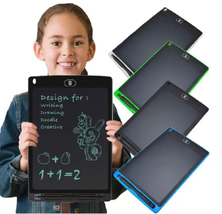 LCD Writing Tablet,12 Inch Graphic Electronic Writing Drawing Colorful Screen Doodle Board