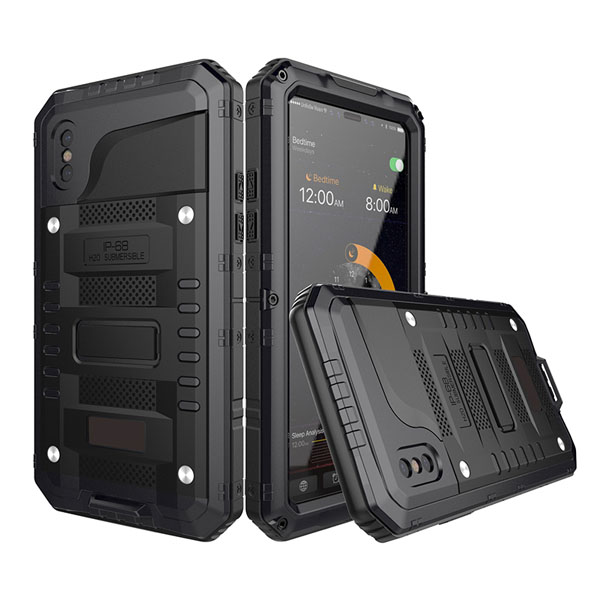 Anti Shock Hybrid Heavy Metal Shockproof Armor Case For iPhone X 8 7 6 Plus 5S SE Protective Cover