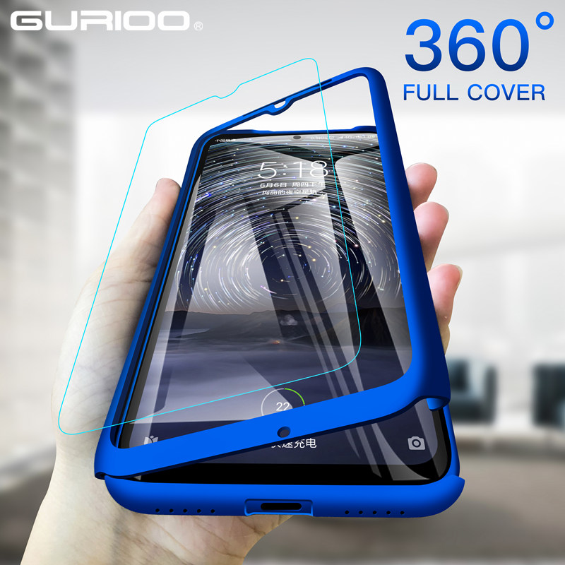360 Full Cover Phone Case For Samsung S10 S10 Plus S9 Hard PC Shockproof Case for iPhone 11 /11 Pro