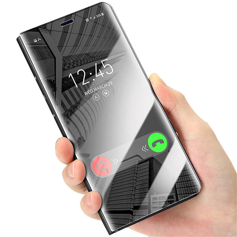 Full Phone Case For Samsung Galaxy S20 Ultra S8 S9 Plus Mirror Case For iPhone 11 11 Pro XS Max XR