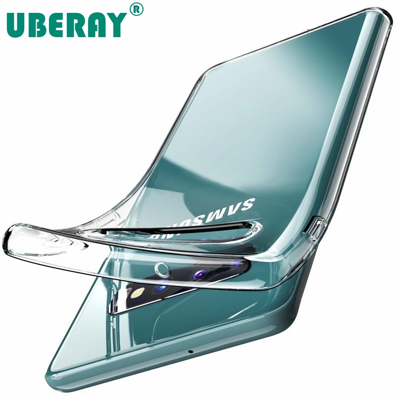 Transparent Soft Silicone TPU Phone Case For Samsung Galaxy S20 S20 Plus S20 Ultra S10 Plus S10