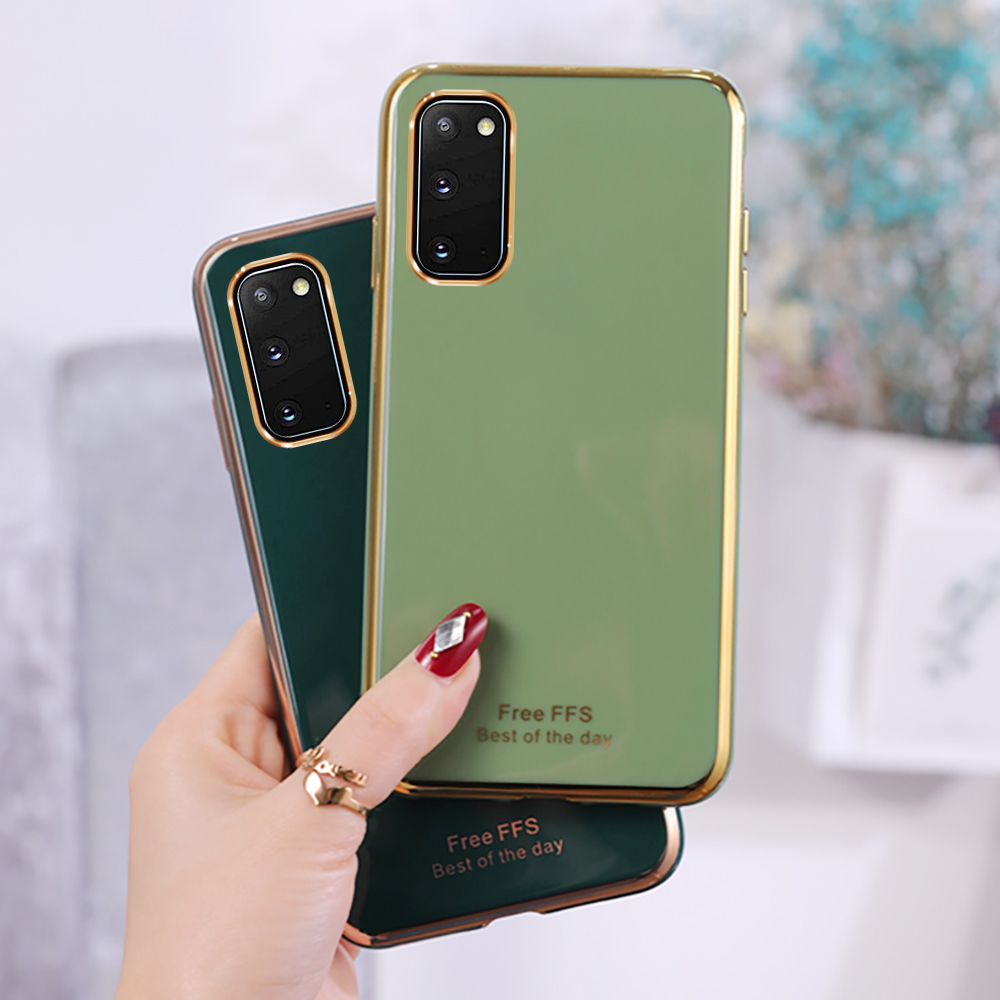 Luxury 6D Plating Case For iPhone 11 Pro Max XS XR 11 Pro For iPhone SE 2020 TPU Protective Case