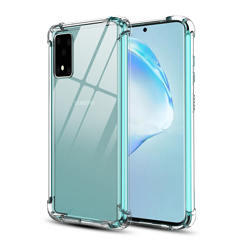 Shockproof Transparent TPU Case for Samsung Galaxy S20 Ultra S20 Plus S20 S10 Plus S10 S9 S8 S9P