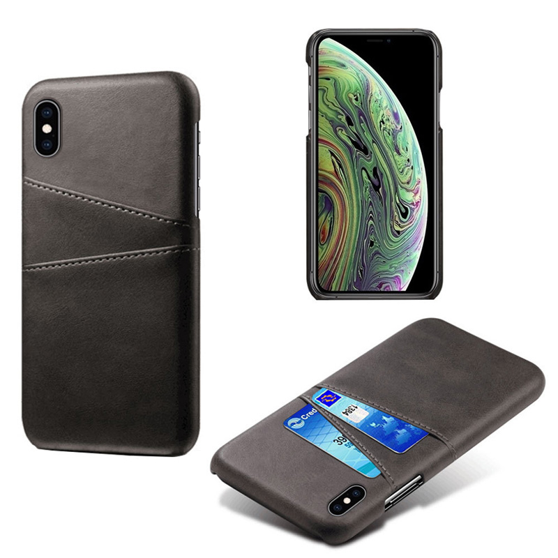 Card Holder Leather Wallet Back Case for iphone X XR XS 11 12 Pro Max 12 Mini XS Max Phone Cover