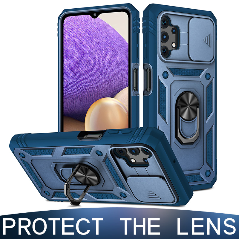 Luxury Card Case For Samsung Galaxy S21 Ultra S21 S20 Ultra S20 Plus Ring Cover For Galaxy Note 20 Note 20 Ultra Coque Capa