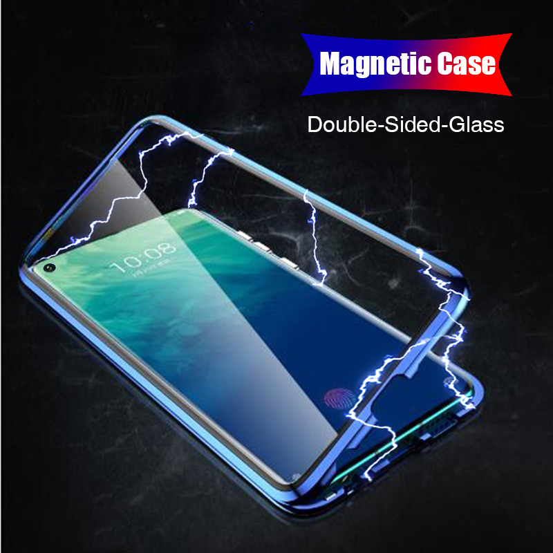 Magnetic Adsorption Flip Phone Case For Samsung Galaxy S20 Ultra S20 S20 Plus S10 S10 Plus Note 10