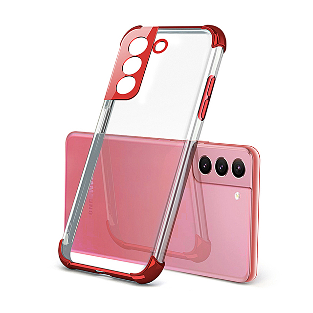 Clear Bumper Protective Case For Samsung Galaxy S21 Ultra S21 Plus Silicone Soft Thin Case For Samsung S22 Ultra S22 S20 S20 Plus
