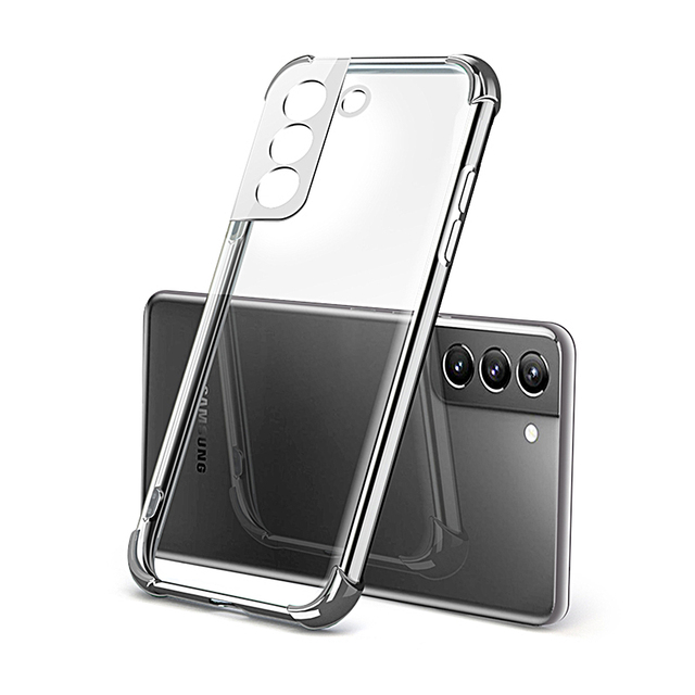 Clear Bumper Protective Case For Samsung Galaxy S21 Ultra S21 Plus Silicone Soft Thin Case For Samsung S22 Ultra S22 S20 S20 Plus