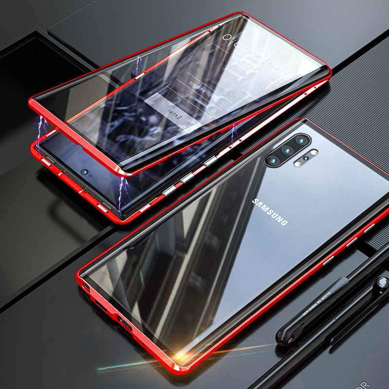 360 Protect Case For Samsung Galaxy Note 8 9 10 20 S7 S8 S9 S10 S20 S21 S20 Ultra S21 Ultra S22 S22 Ultra Magnetic Cover