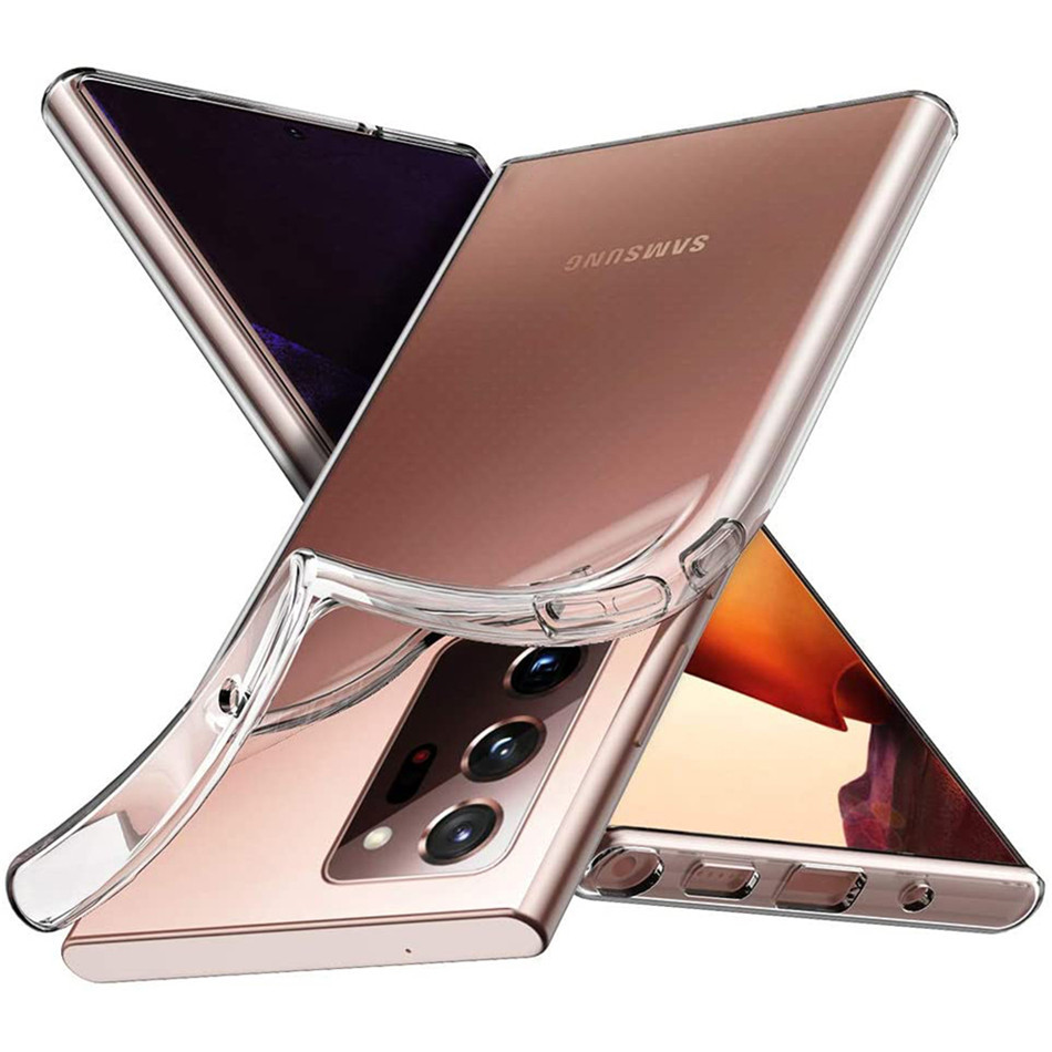 Soft Clera Phone Case For Samsung Galaxy S8 S9 S10 Plus Note 8 9 10 20 S22 S21 Ultra S20 FE Ultra Thin Silicone Soft Case