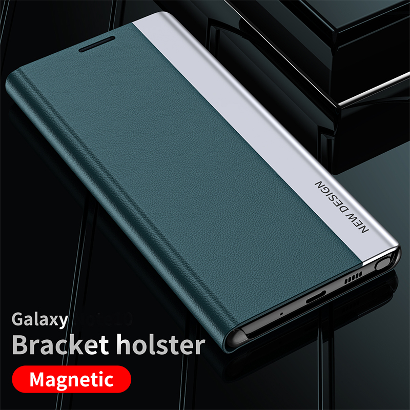For Samsung Galaxy S22 Ultra S21 S20 FE 5G Ultra S10 S9 S8 Plus Luxury Case Magnetic Leather Wallet Cards Flip Kickstand Cover