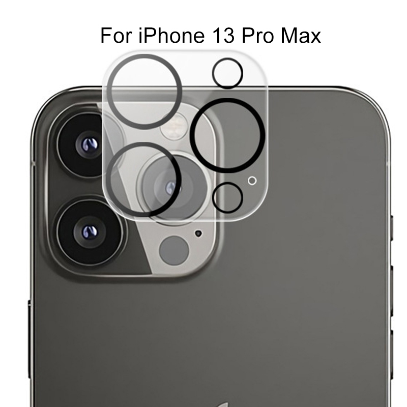 3PCS 3D Curved Camera Glass for iPhone13 Pro Max Rear Lens Tempered Glass Protection Case Iphoen Iphon 13Pro 13 ProMax Mini Case
